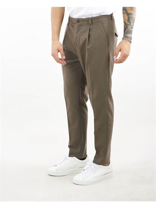Tropical wool chino trousers Paolo Pecora PAOLO PECORA | Trousers | B12151342840